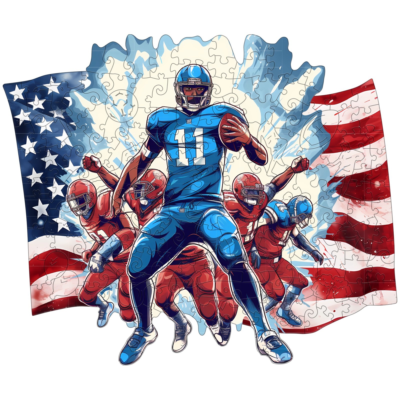 Read more about the article Wooden Jigsaw Puzzle-American Football 66d150066fb43