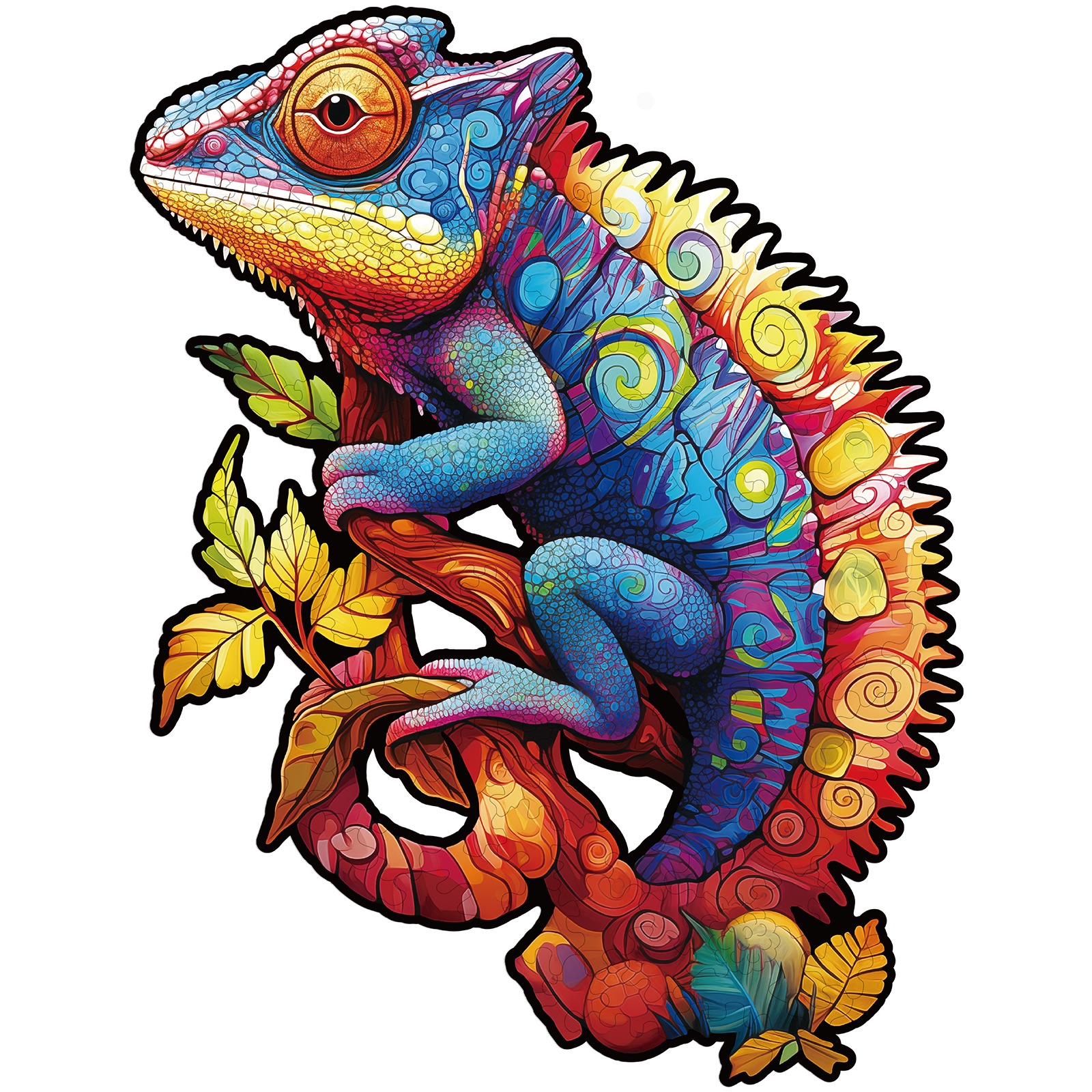 You are currently viewing Wooden Jigsaw Puzzle-Colorful Chameleon 66d0c9c3a39b6