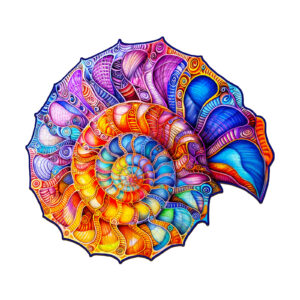 Read more about the article Wooden Jigsaw Puzzle – Colorful Nautilus 66ceee03a99e6