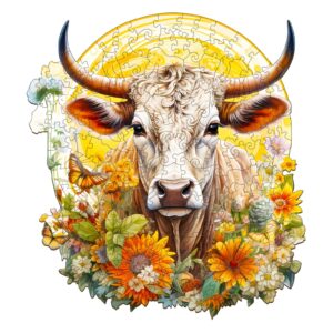 Read more about the article Wooden Jigsaw Puzzle-Cow and Flower 66d0101cab584