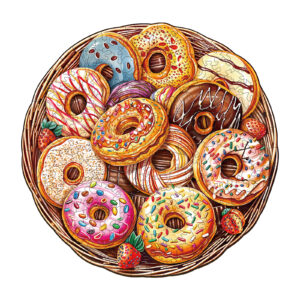 Read more about the article Wooden Jigsaw Puzzle – Donuts Puzzle 66d33473c6f48