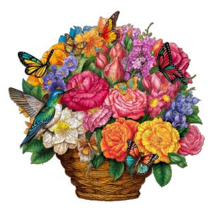 Read more about the article Wooden Jigsaw Puzzle-Flower Basket 66d28586d6e3f