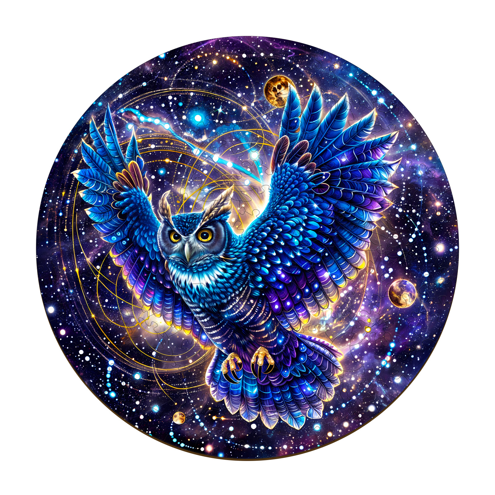 You are currently viewing Wooden Jigsaw Puzzle-Galaxy Owl 66d372a55fd59