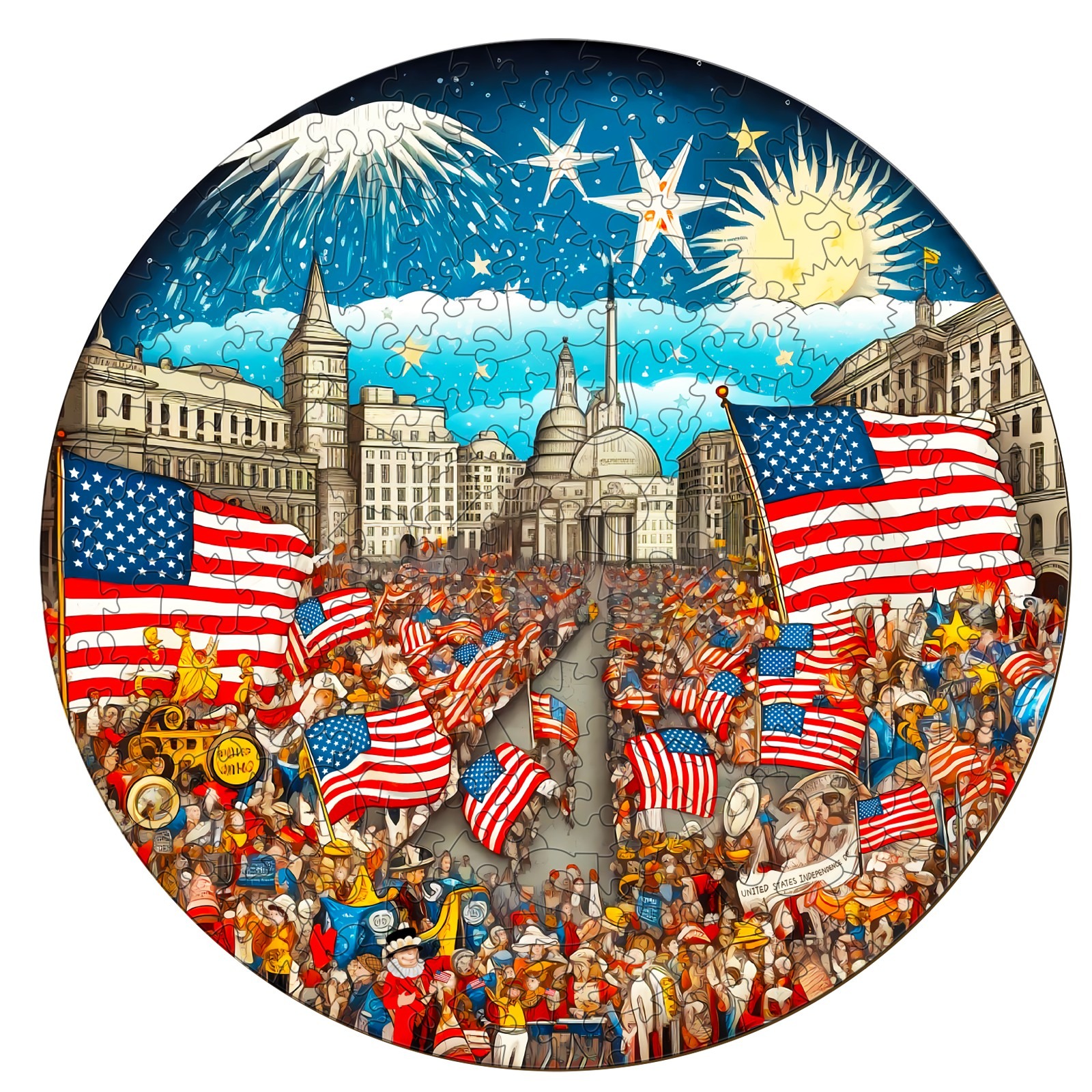 You are currently viewing Wooden Jigsaw Puzzle-Independence Day Carnival 66d0b537a7e80