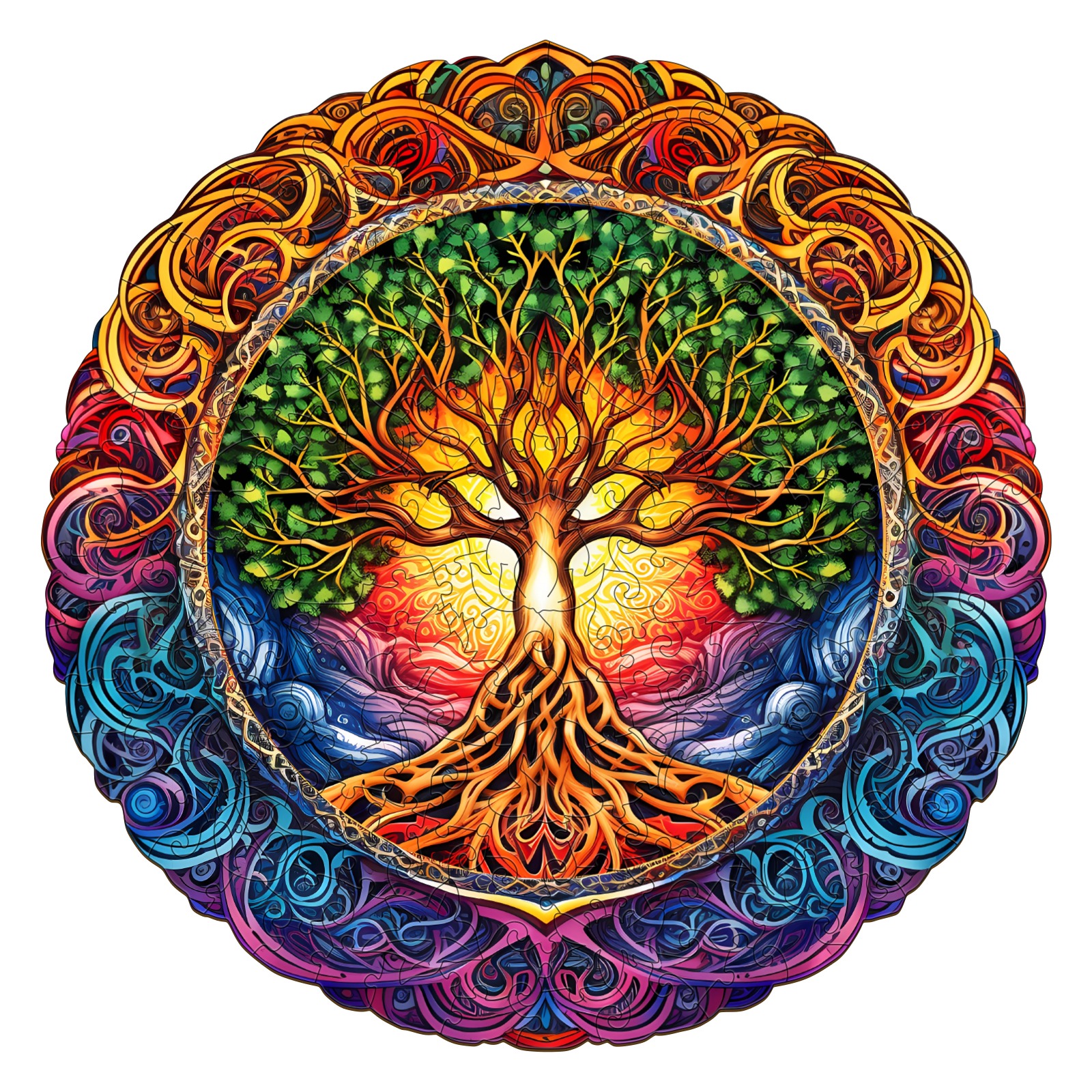 Read more about the article Wooden Jigsaw Puzzle-Mandala Tree of Life 1 66cf567bcb4f5