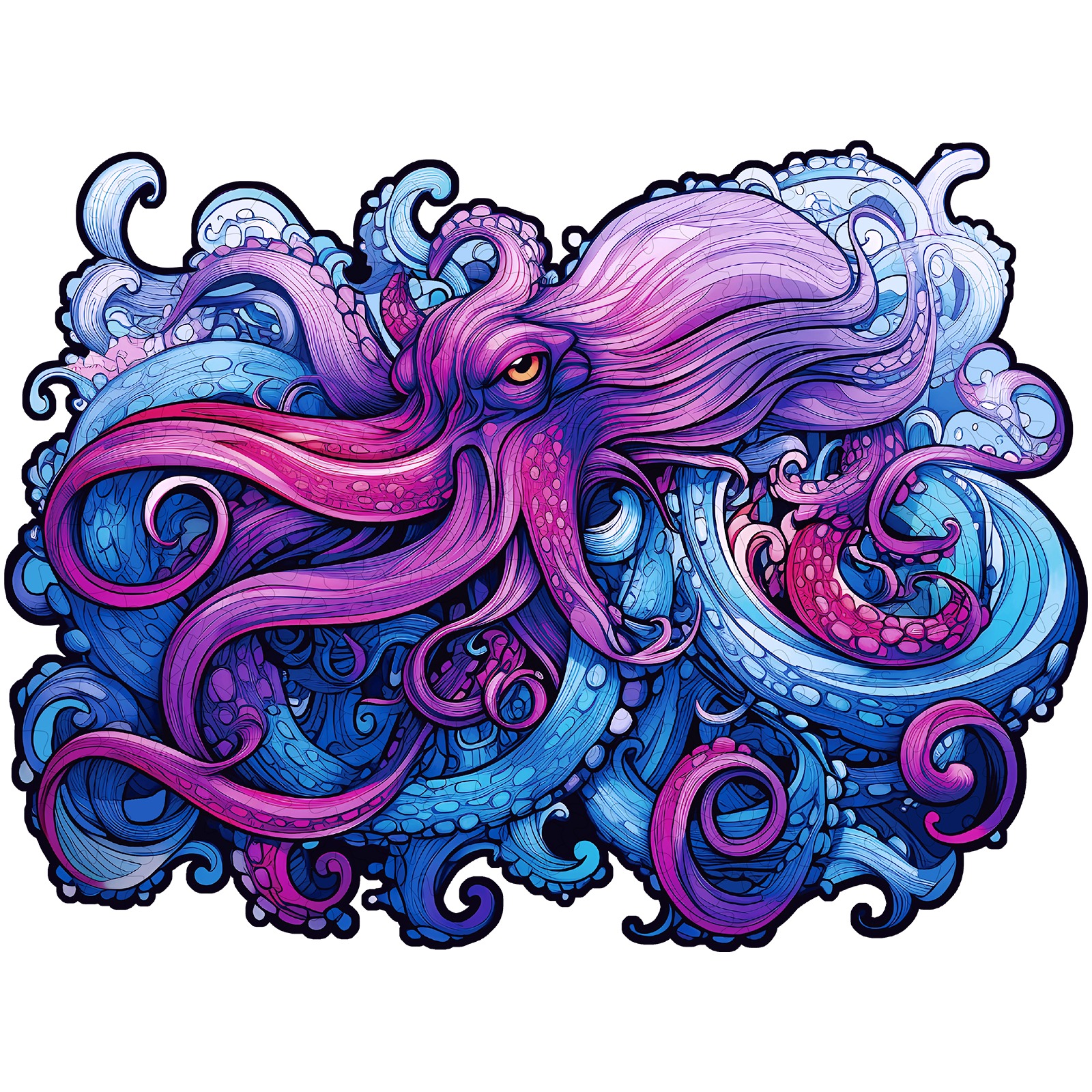 You are currently viewing Wooden Jigsaw Puzzle-Sea Octopus 66d270a25a8d3