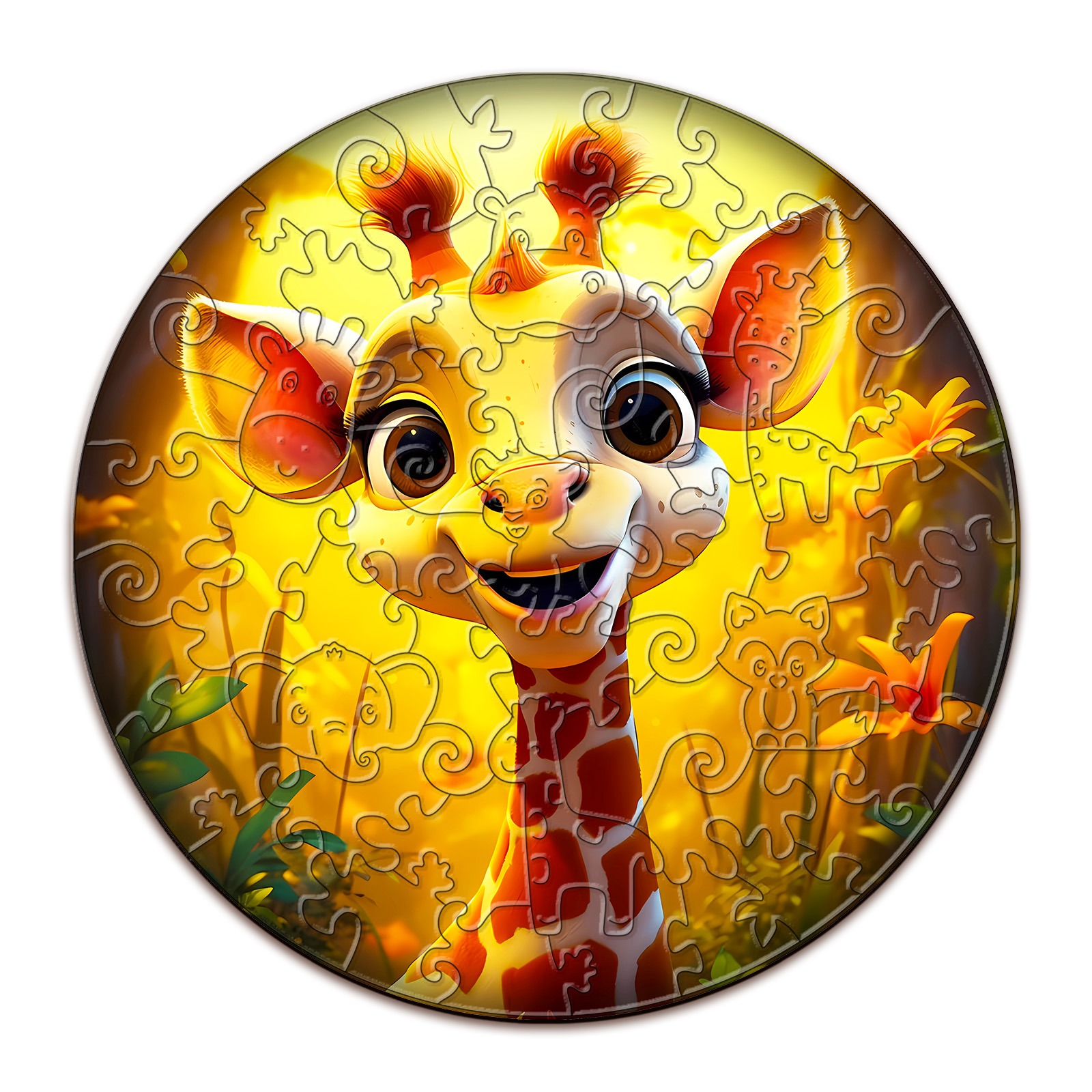 Read more about the article Children Wooden Jigsaw Puzzle-Cute Giraffe 66db70f49cb0c