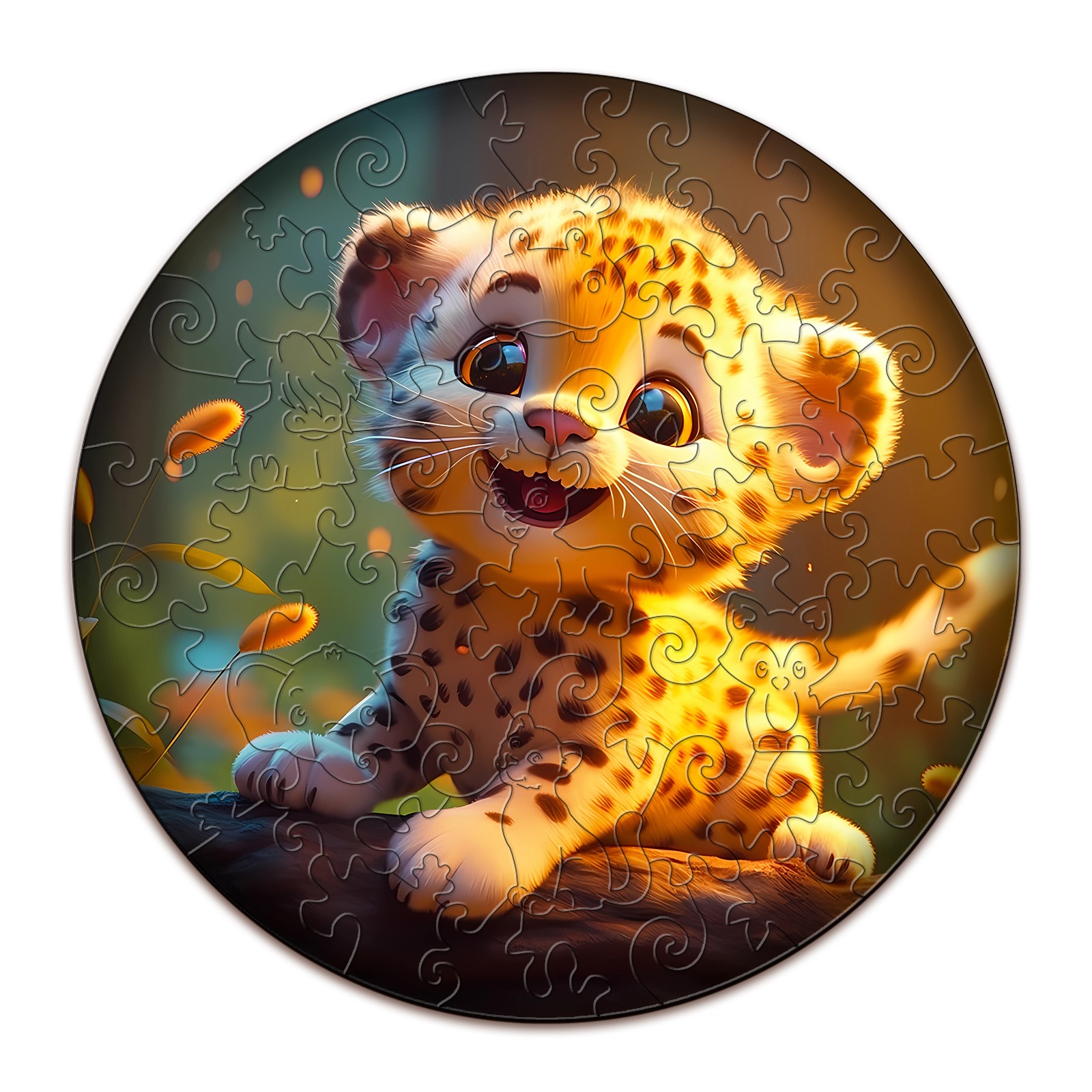 You are currently viewing Children Wooden Jigsaw Puzzle-Cute Leopard 66e9f16c72518