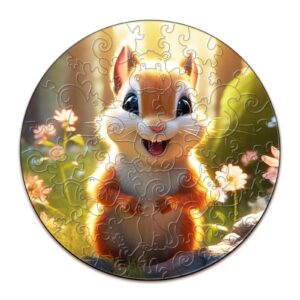 Read more about the article Children Wooden Jigsaw Puzzle-Cute Squirrel 66d86b681123e