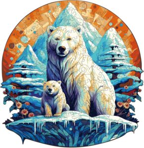 Read more about the article Polar bear family 2-Wooden Jigsaw Puzzle 66ecd7e996216