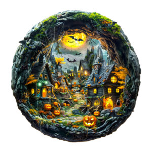 Read more about the article Wooden Jigsaw Puzzle-3D Halloween Night 66da98470eabc