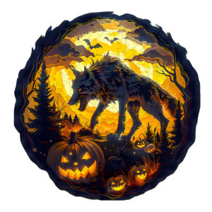 Read more about the article Wooden Jigsaw Puzzle-3D Halloween Wolf 66df6ddc60506