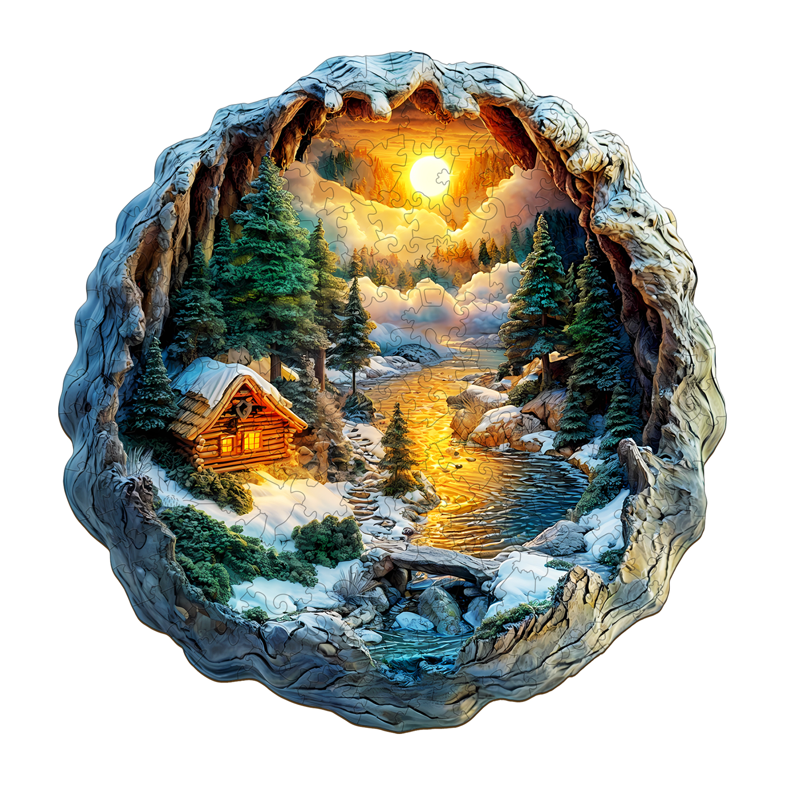 You are currently viewing Wooden Jigsaw Puzzle-3D Winter Scene 66e44db94e2cf