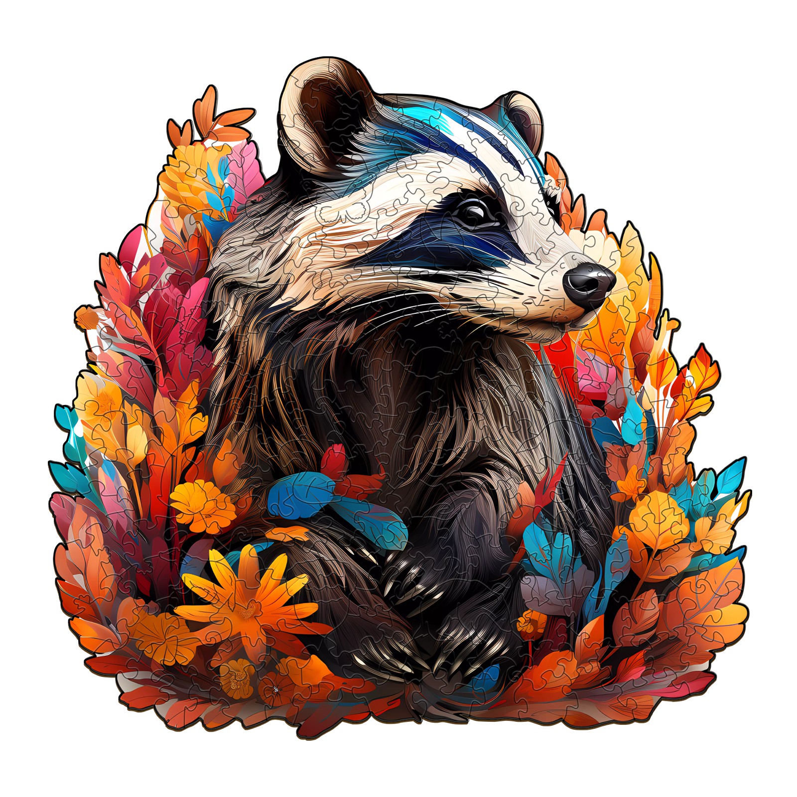 You are currently viewing Wooden Jigsaw Puzzle – Badger 66df639811038