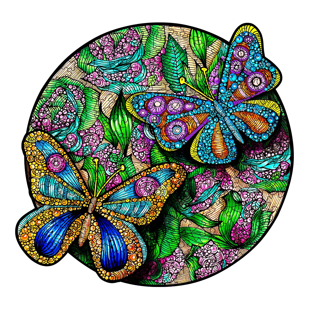 You are currently viewing Wooden Jigsaw Puzzle-BEAUTIFUL BUTTERFLY 66d82db1c8656