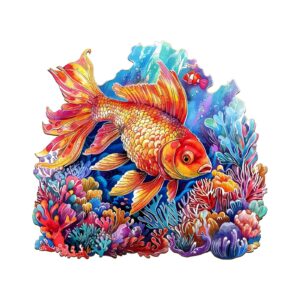 Read more about the article Wooden Jigsaw Puzzle – Beautiful Goldfish 66eefa87059b1