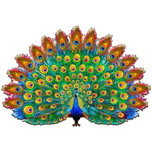 Read more about the article Wooden Jigsaw Puzzle-Beautiful Peacock 66e77c5a47e22