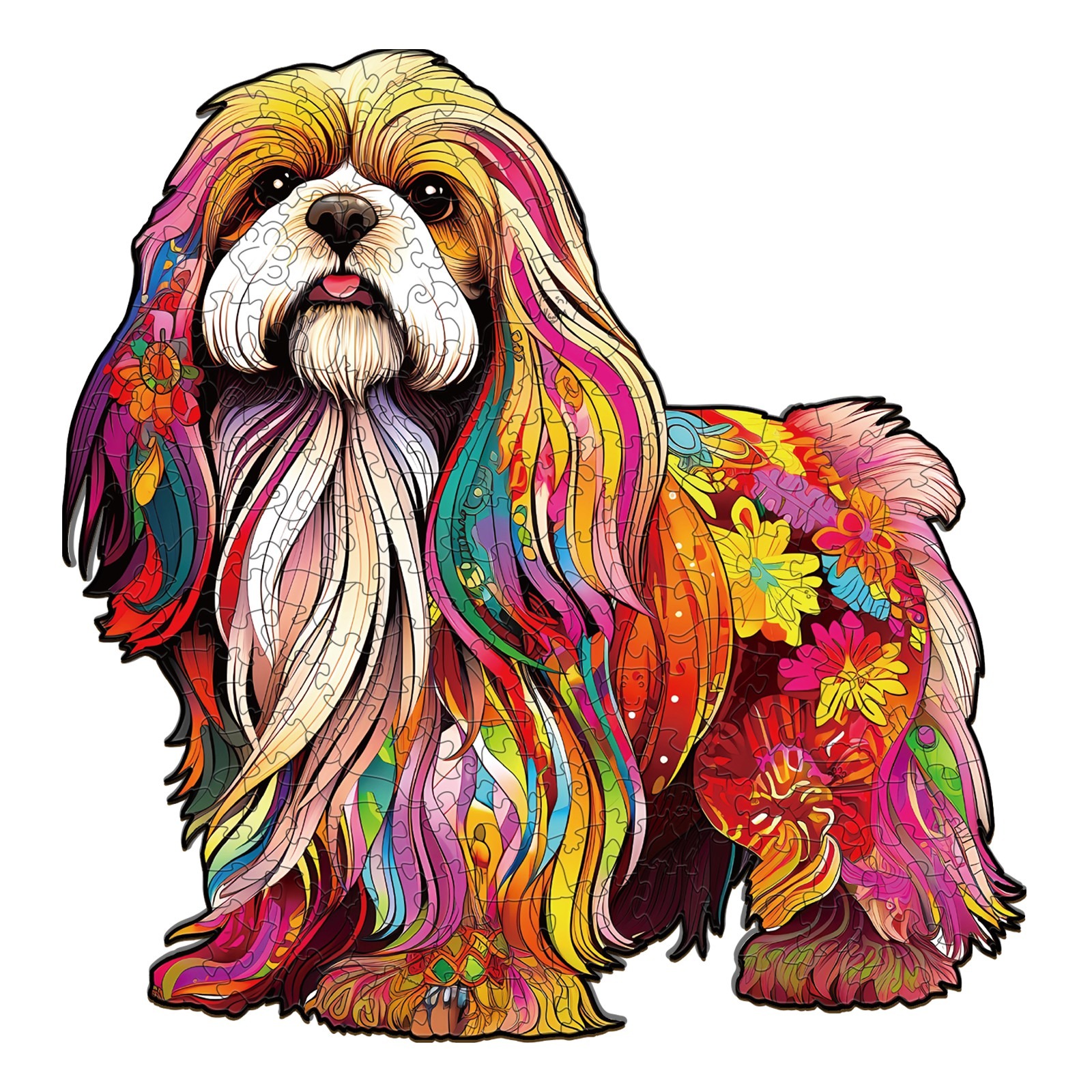 You are currently viewing Wooden Jigsaw Puzzle-Beautiful Shih Tzu 2 66d92f57d15e7