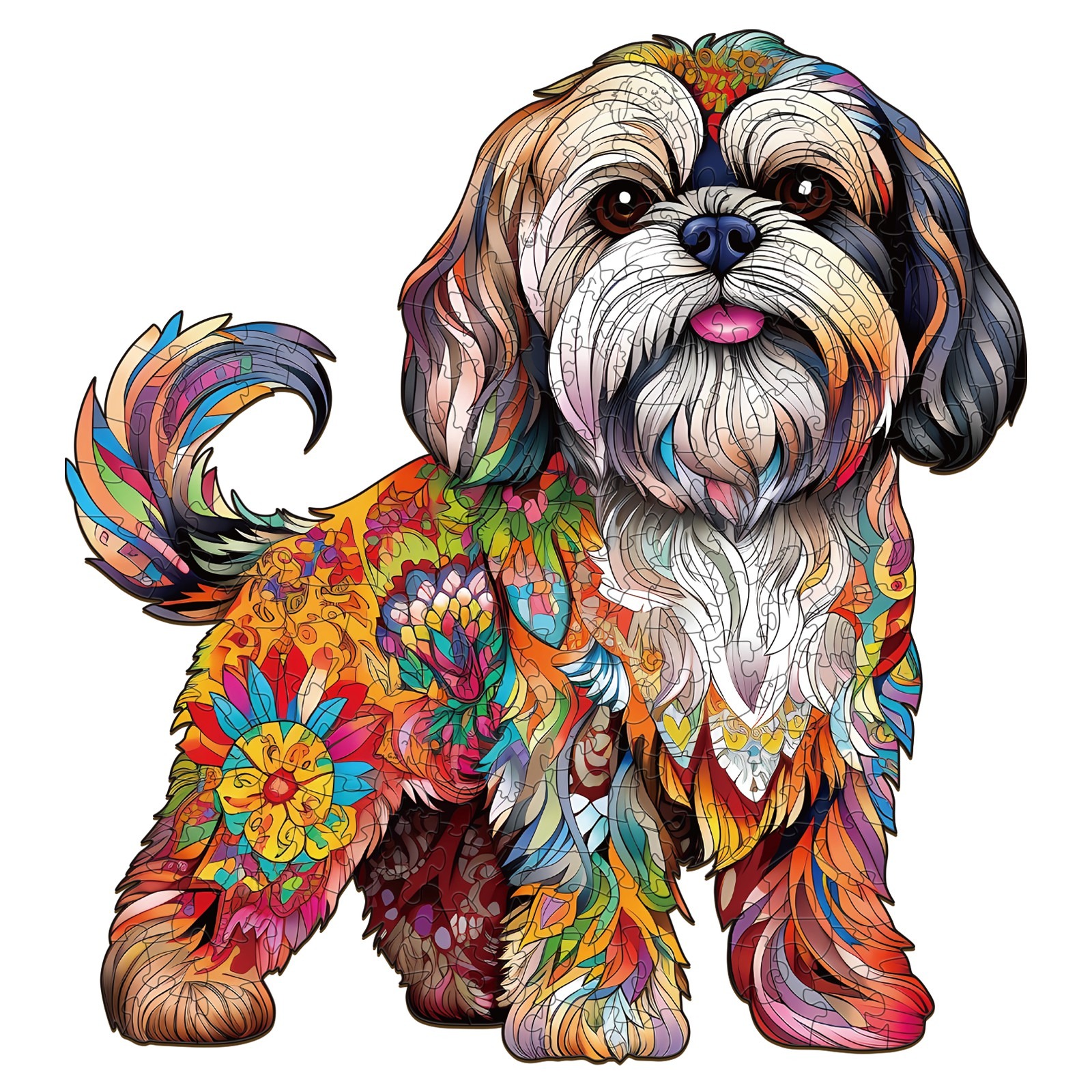 You are currently viewing Wooden Jigsaw Puzzle-Beautiful shih tzu 66e5264623d69