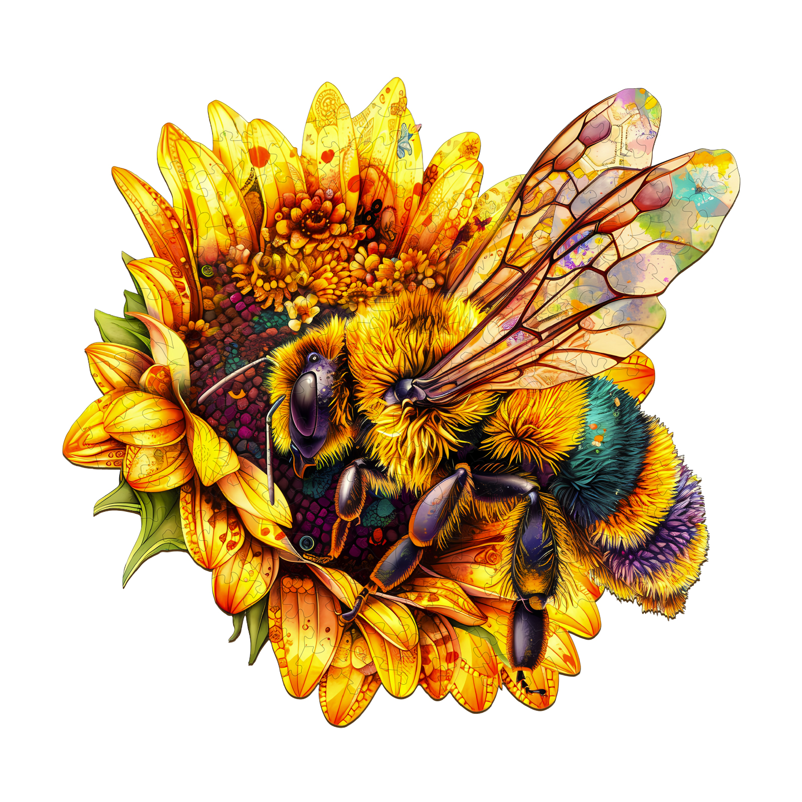 You are currently viewing Wooden Jigsaw Puzzle – Bee Collecting Nectar 66d880303961c