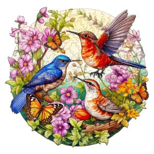 Read more about the article Wooden Jigsaw Puzzle-Birds and Butterflies 66e81714ced23