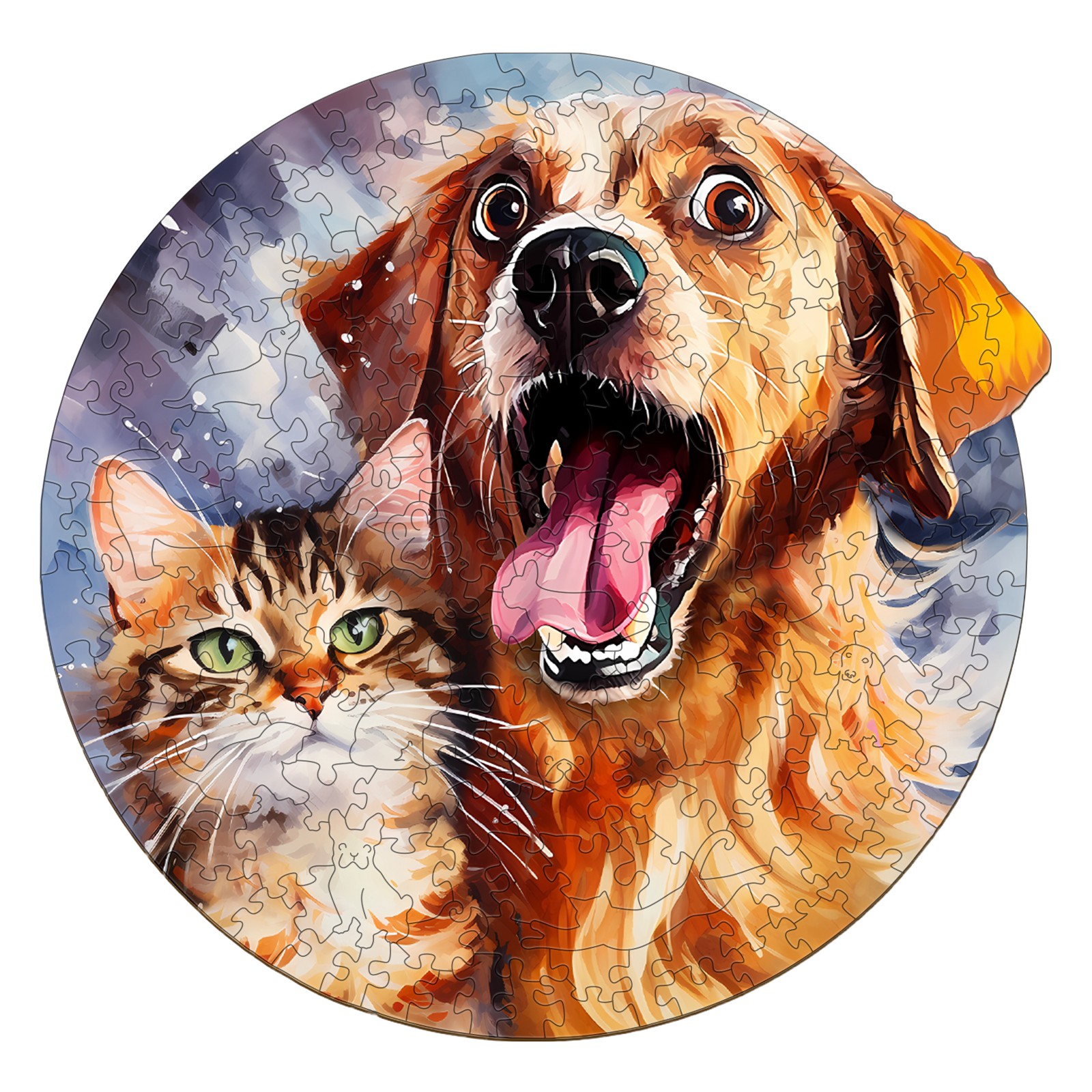 You are currently viewing Wooden Jigsaw Puzzle – Cat and Dog 66e5d57c91aba