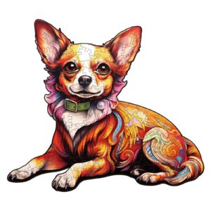 Read more about the article Wooden Jigsaw Puzzle-Charming Chihuahua 66d6259969619