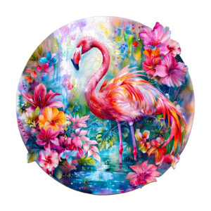 Read more about the article Wooden Jigsaw Puzzle – Charming flamingo 66dde5e875392