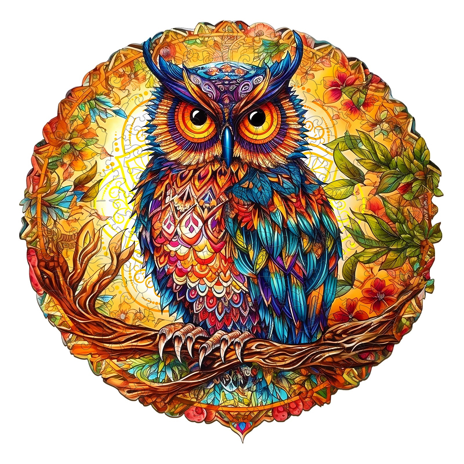 You are currently viewing Wooden Jigsaw Puzzle-Charming Owl 66eb26e544199