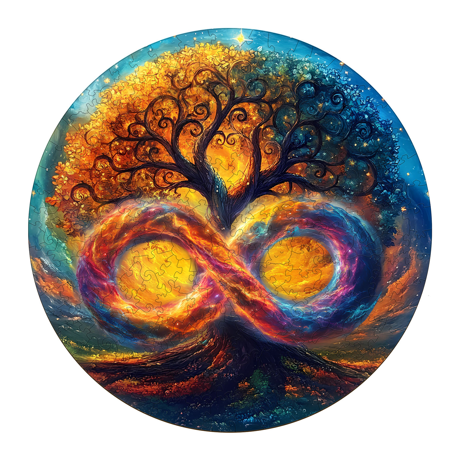 Read more about the article Wooden Jigsaw Puzzle-The Infinite Tree of Life 66e627f88ab03