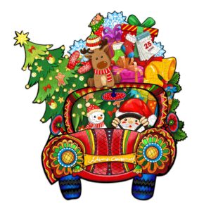 Read more about the article Wooden Jigsaw Puzzle-CHRISTMAS CAR 66dd36c8b0e84