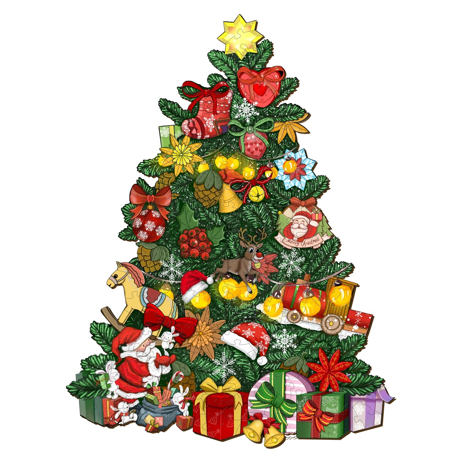 You are currently viewing Wooden Jigsaw Puzzle-CHRISTMAS TREE 66e27dd889c59