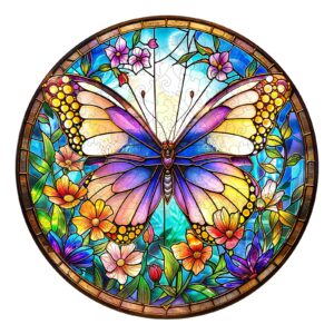 Read more about the article Wooden Jigsaw Puzzle – Colorful Butterfly 66e0087587779