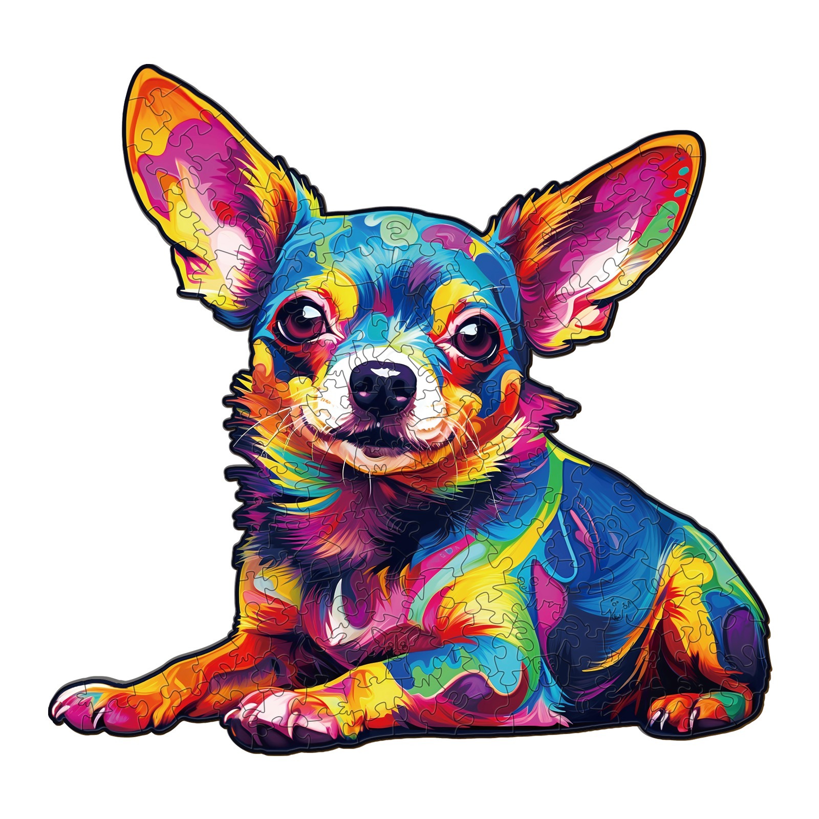 You are currently viewing Wooden Jigsaw Puzzle-Colorful Chihuahua 66eb5a5748c00