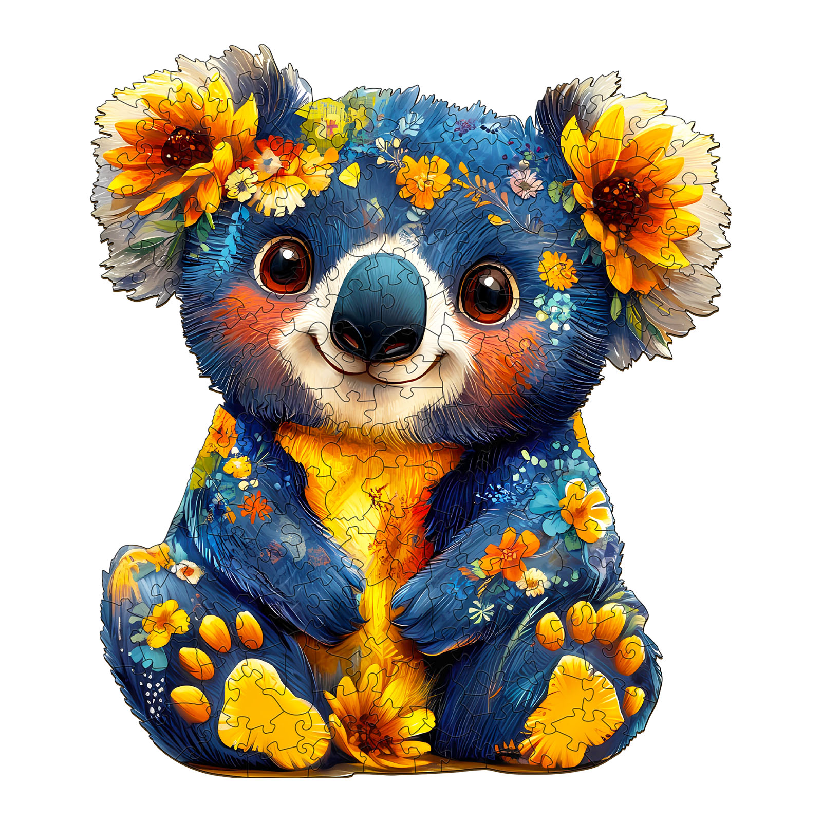 You are currently viewing Wooden Jigsaw Puzzle – Colorful Koala 66ee936664dd9