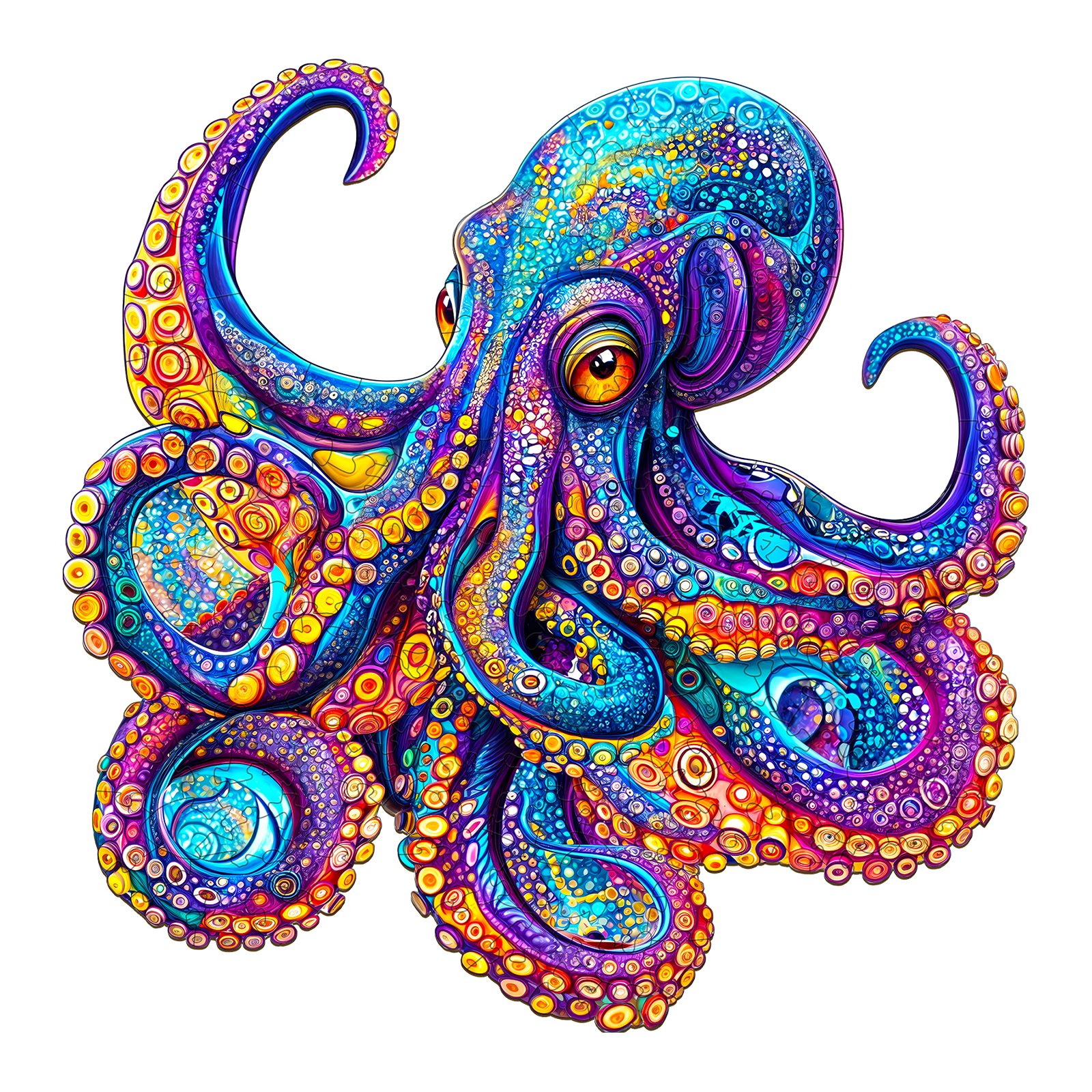 Read more about the article Wooden Jigsaw Puzzle-Colorful Octopus 66ec5c414c964