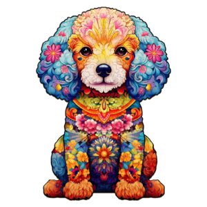 Read more about the article Wooden Jigsaw Puzzle-cute poodle 66e7009602f93