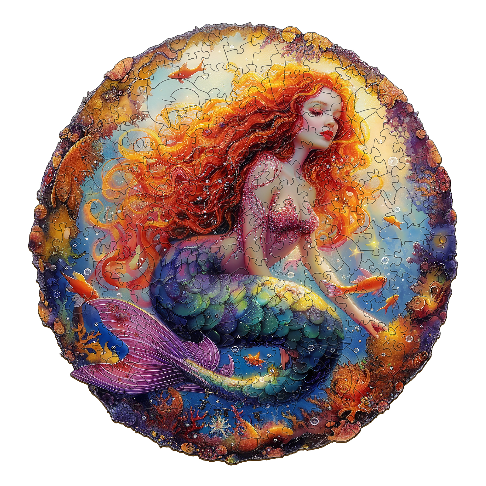 You are currently viewing Wooden Jigsaw Puzzle – Elegant Mermaid 66dddba989de4