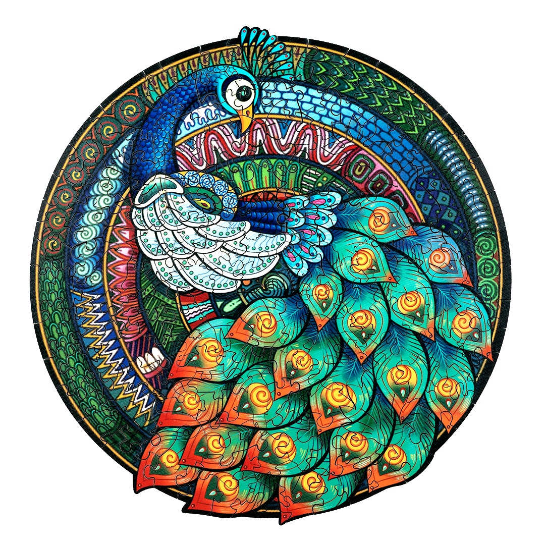 You are currently viewing Wooden Jigsaw Puzzle-ELEGANT PEACOCK 66e1af5c1a330