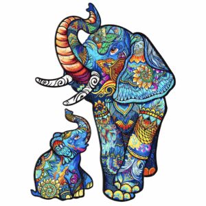 Read more about the article Wooden Jigsaw Puzzle-ELEPHANT FAMILY 66db8fe37e8f6