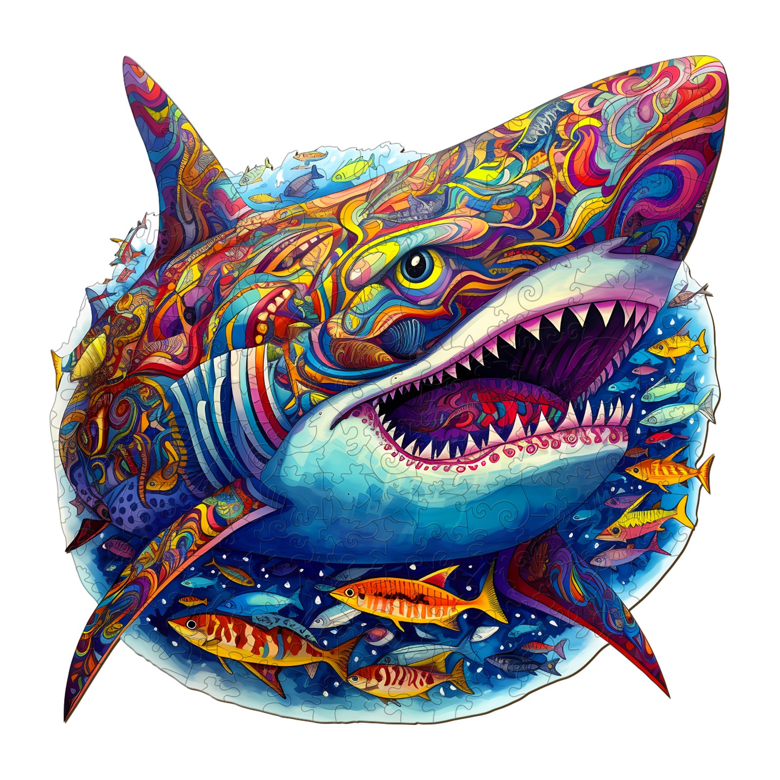 You are currently viewing Wooden Jigsaw Puzzle-Fierce Shark 66dc3f2fad853