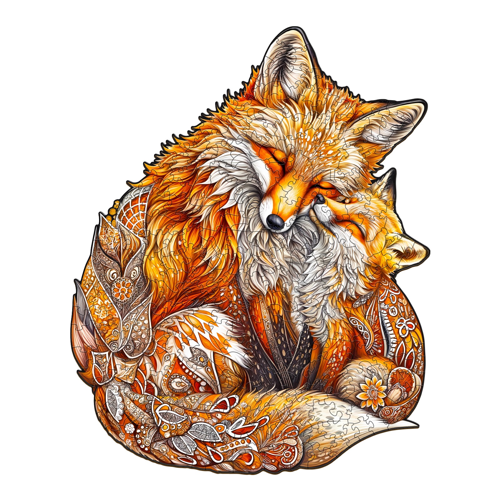 You are currently viewing Wooden Jigsaw Puzzle-Fox Family 66e6b85e8e69f