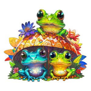 Read more about the article Wooden Jigsaw Puzzle-Frog Brothers 66e5e02667256