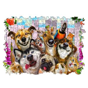 Read more about the article Wooden Jigsaw Puzzle-FUNNY DOGS 66ed7298a364b