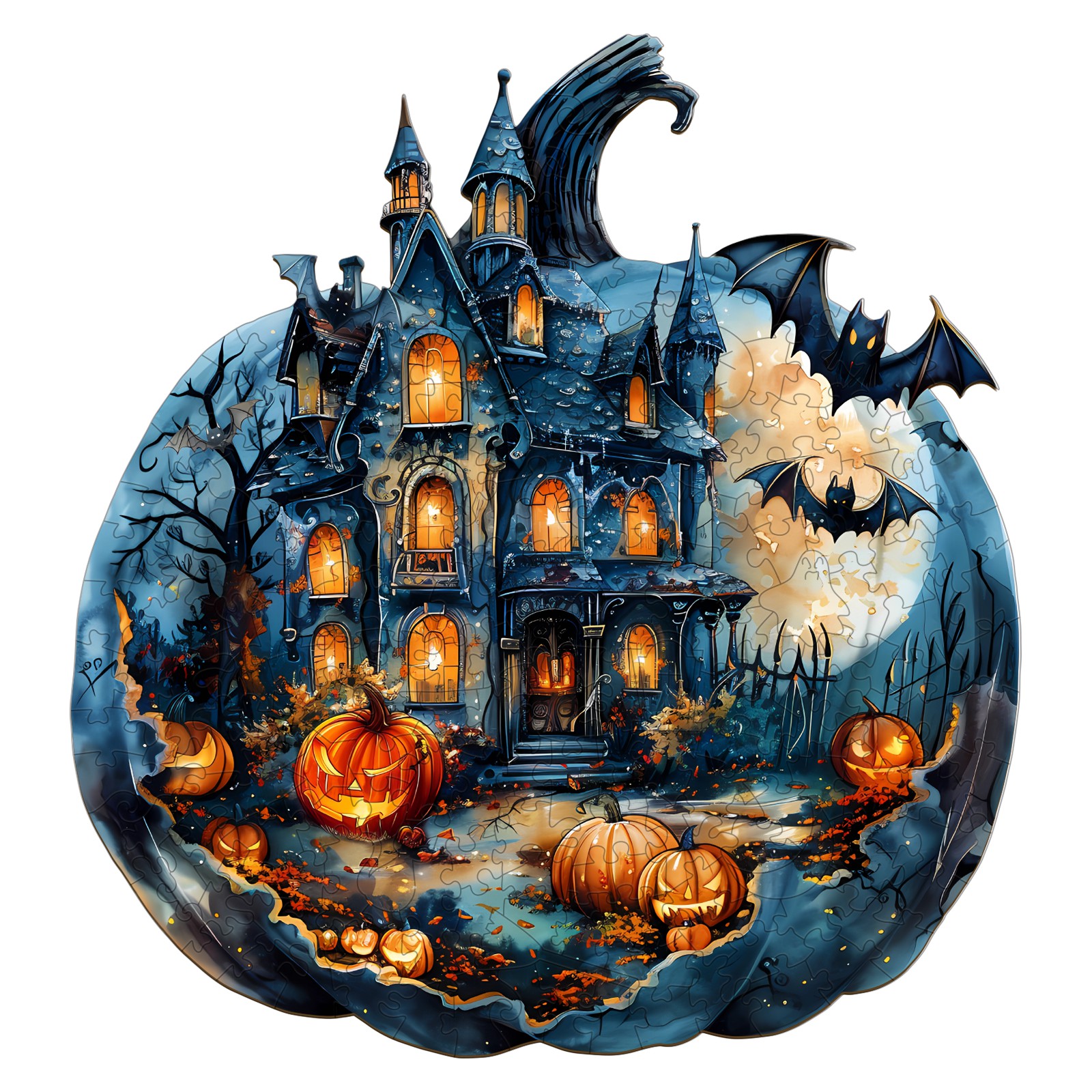 You are currently viewing Wooden Jigsaw Puzzle-Halloween Pumpkin 66dd938611a72