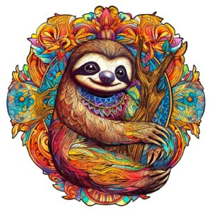 Read more about the article Wooden Jigsaw Puzzle-HAPPY SLOTH 66ea96601bf58