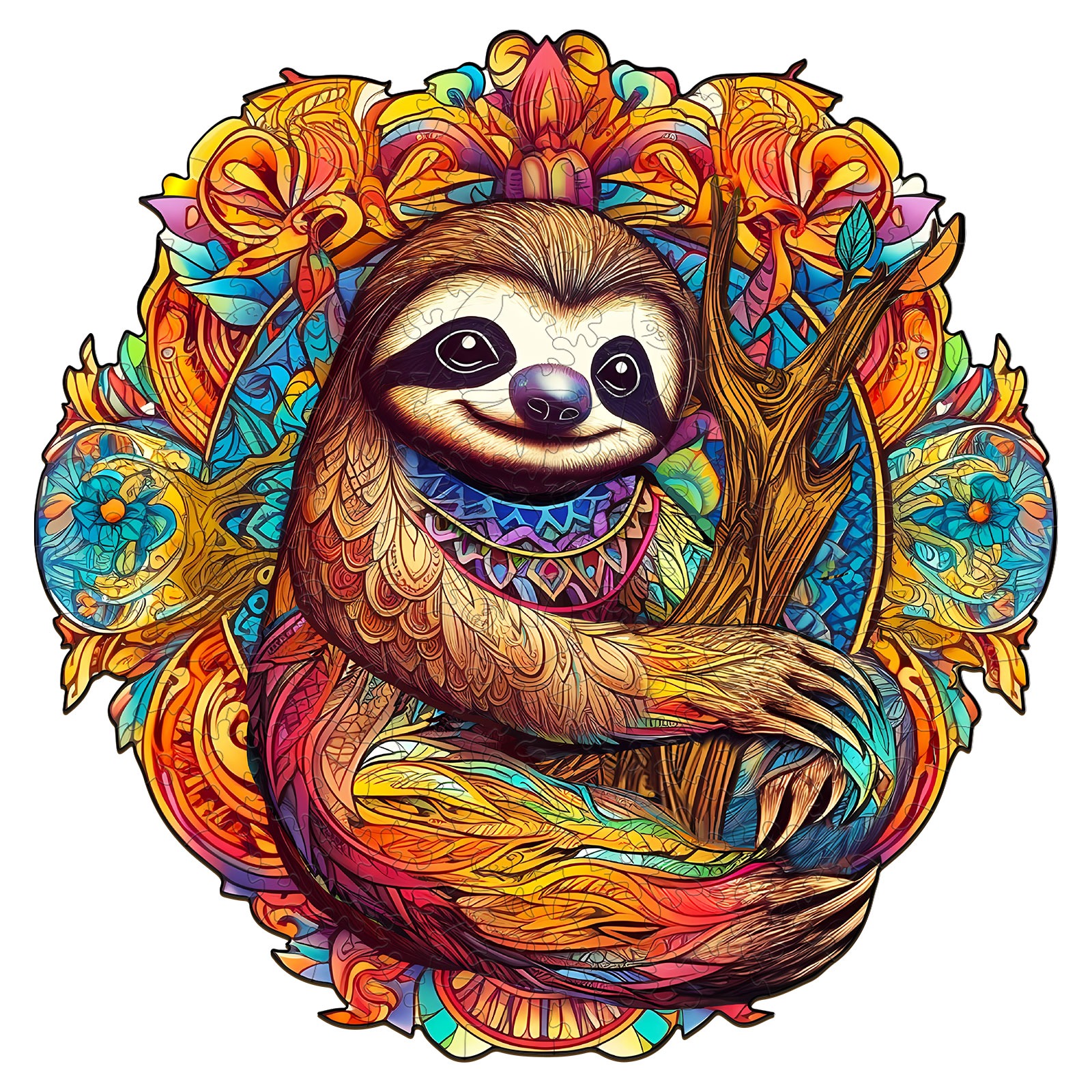 You are currently viewing Wooden Jigsaw Puzzle-HAPPY SLOTH 66ea96601bf58