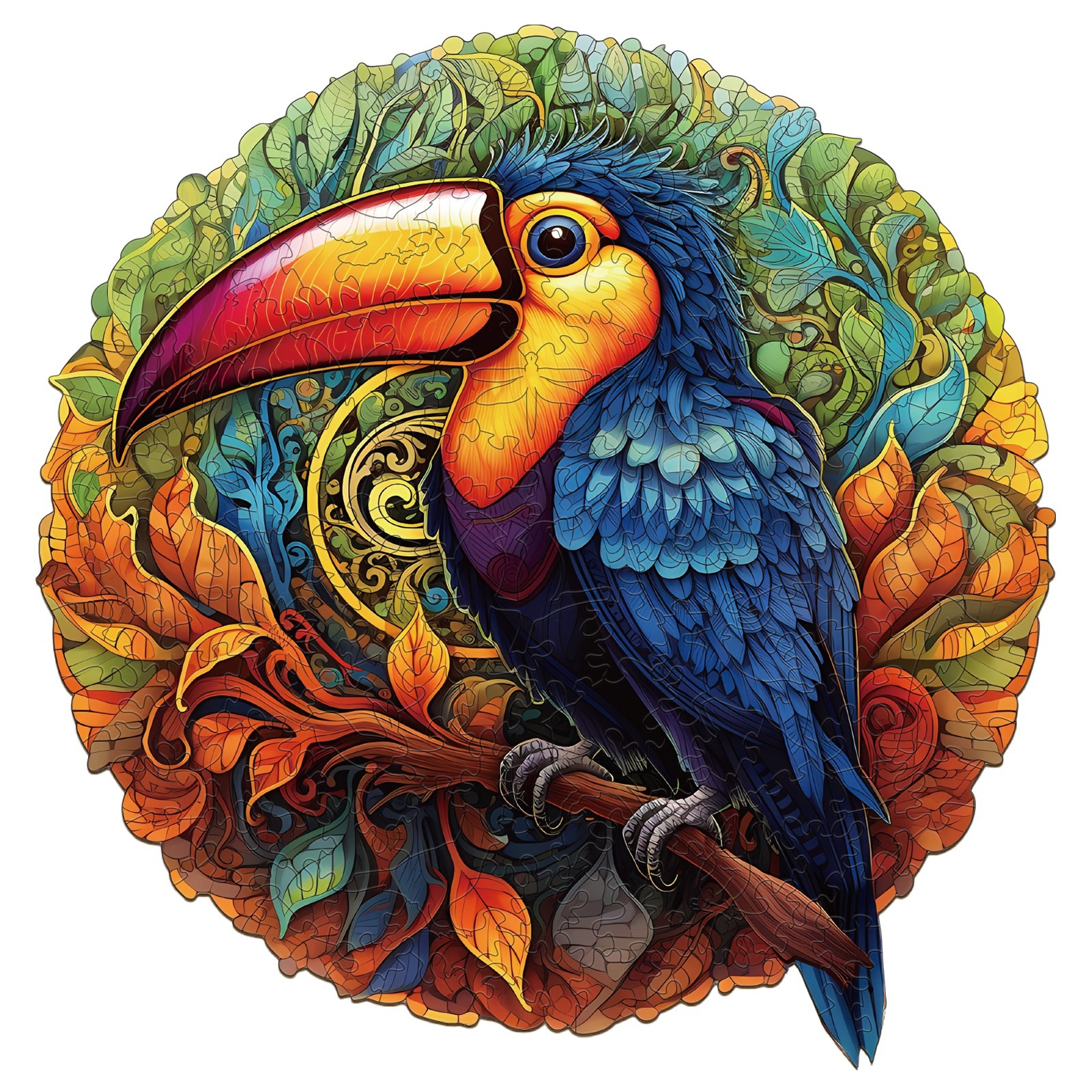 You are currently viewing Wooden Jigsaw Puzzle-Lively Toucans 66ddb27926254