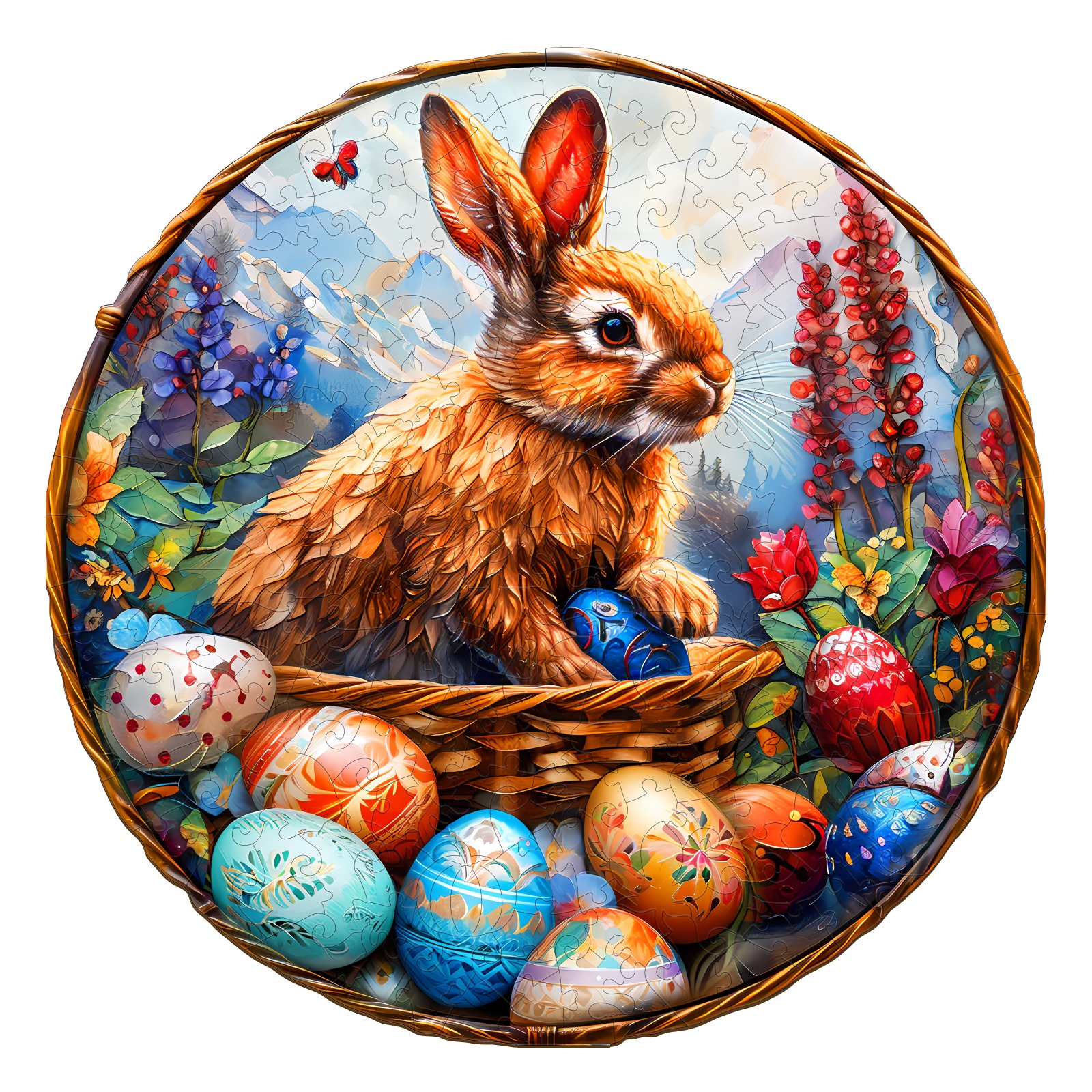 You are currently viewing Wooden Jigsaw Puzzle-Easter Bunny 66eb6ee47874f