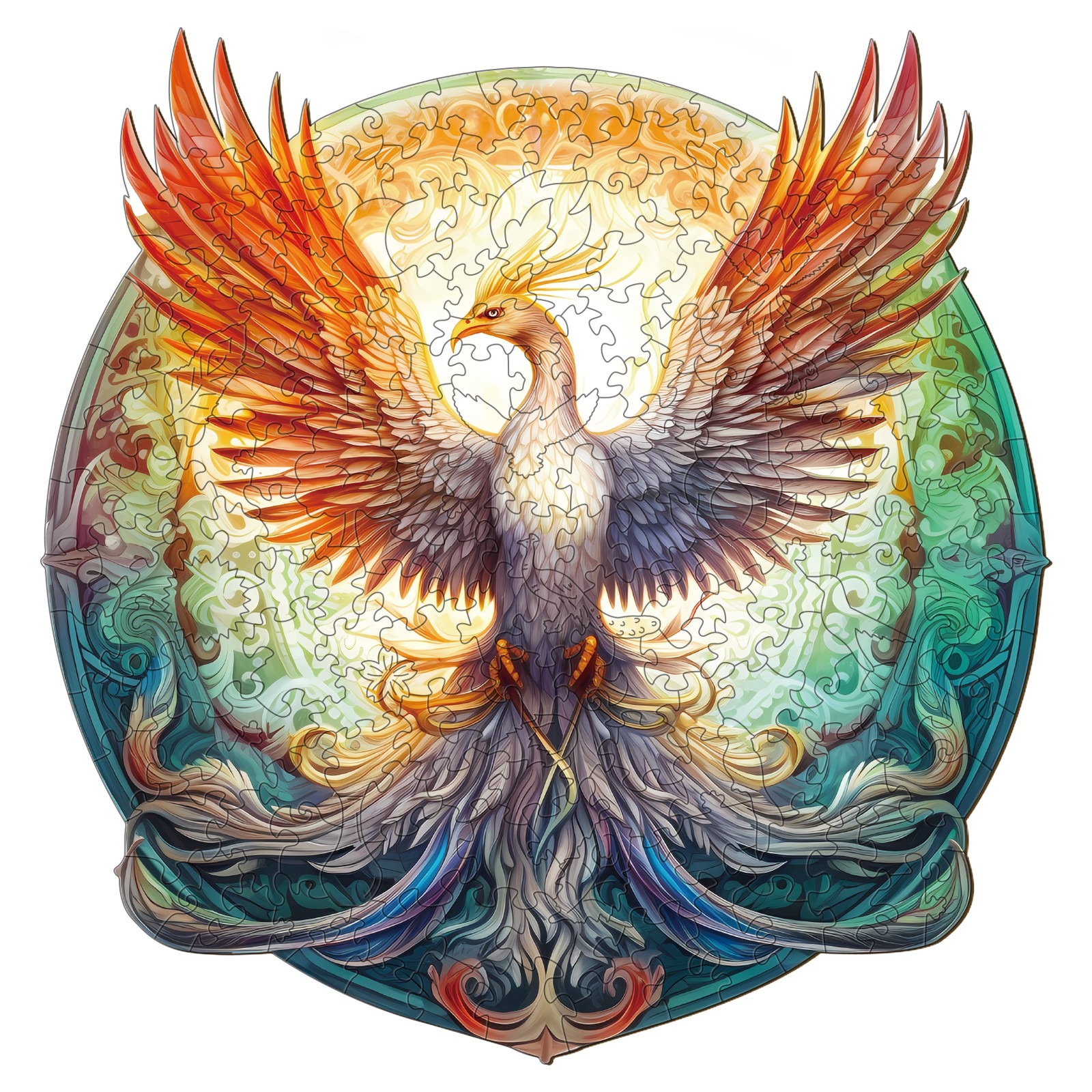 You are currently viewing Wooden Jigsaw Puzzle-Mysterious Phoenix 66df9726ca93b